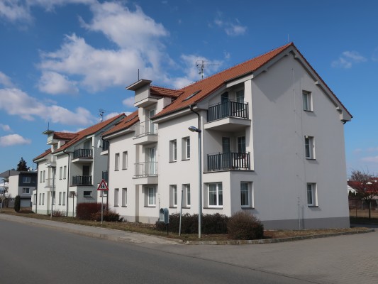 Zateplení fasády bytových domů Na Záhonech