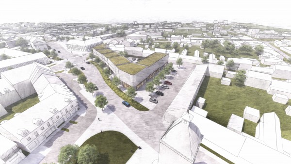 Architektonická studie centra města