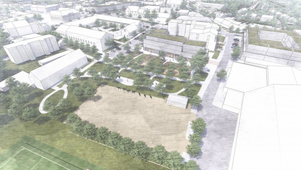 Architektonická studie centra města