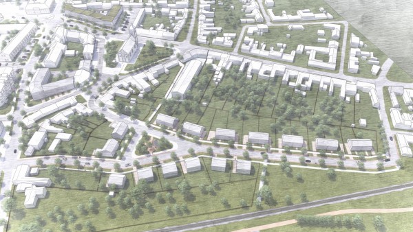 Architektonická studie centra města